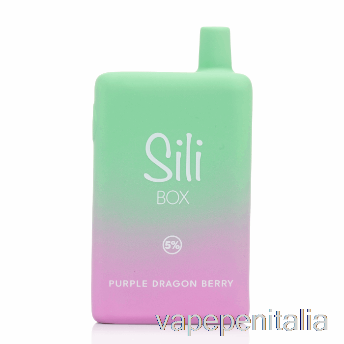 Vape Italia Sili Box 6000 Bacchetta Di Drago Viola Usa E Getta